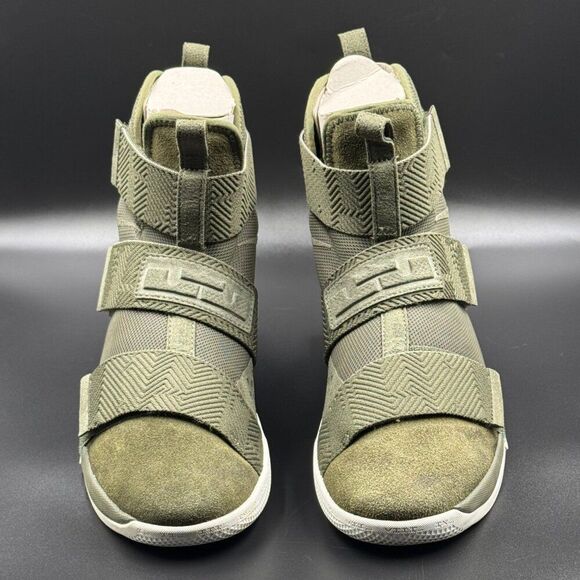 Nike LeBron Soldier 10 SFG LUX 'Cargo Khaki' - Picture 3 of 16